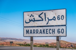 Marrakech sign
